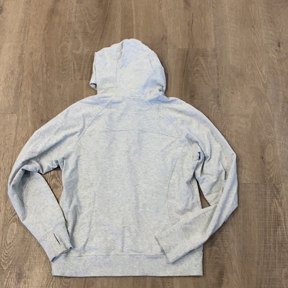 Lululemon light grey scuba hoodie - Picture 3 of 3
